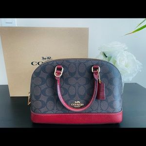 Coach signature mini sierra satchel